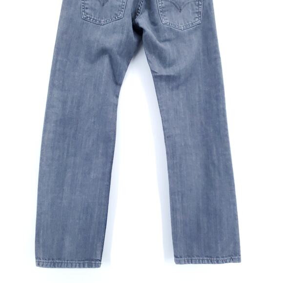 Levi's Boys 513 Slim Fit Grey Performance Denim Elastic Adjustable Jeans| 12 Reg - Picture 10 of 11